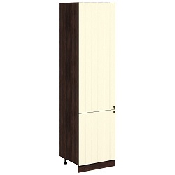 Шкаф пенал высокий под холодильник с боковинами ЛДСП Кухня Прованс 600 мм