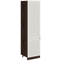 Шкаф пенал высокий под холодильник с боковинами ЛДСП Кухня Моцарт 600 мм