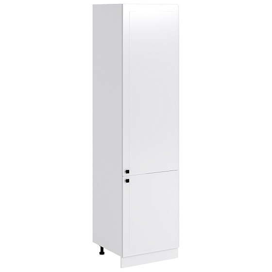 Шкаф пенал высокий под холодильник с боковинами ЛДСП Кухня Перфетта Royal 600 мм	 Белый - Blanco