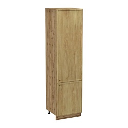 Шкаф пенал высокий под холодильник с боковинами ЛДСП Кухня Беверли 600 мм