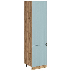 Шкаф пенал высокий под холодильник с боковинами ЛДСП Кухня Прованс 600 мм