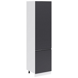 Шкаф пенал высокий под холодильник с боковинами ЛДСП Кухня Маори 600 мм