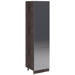 Шкаф пенал высокий под холодильник с боковинами ЛДСП Кухня Эстетик 600 мм