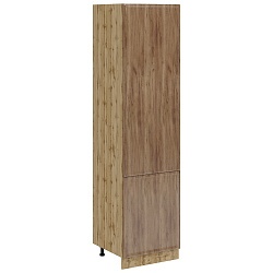 Шкаф пенал высокий под холодильник с боковинами ЛДСП Кухня Беверли 600 мм
